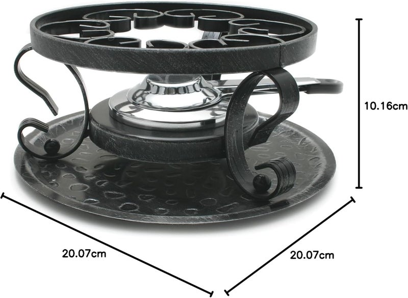 Swissmar Wrought Iron Rechaud with Fondue Burner - Image 3
